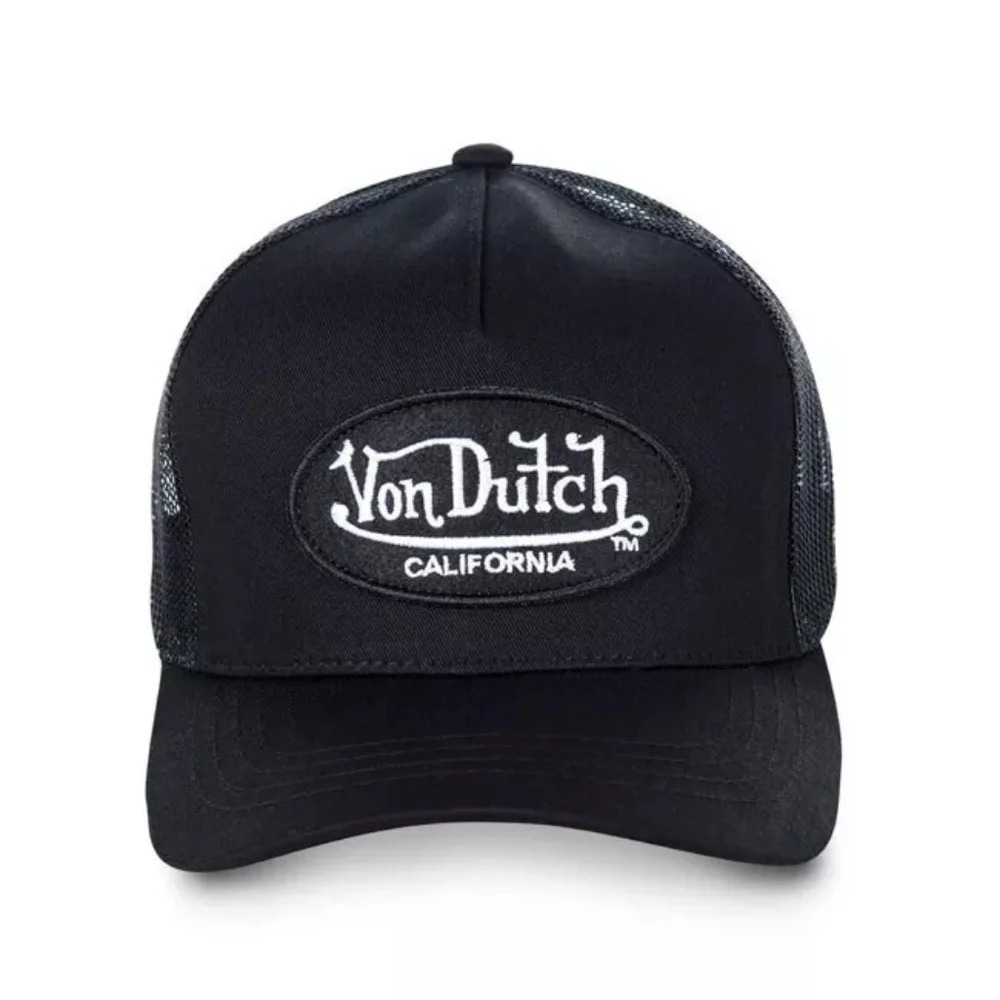 VON DUTCH UNISEX [OS] BASEBALL CAP BLACK